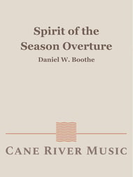 Spirit of the Season Concert Band sheet music cover Thumbnail